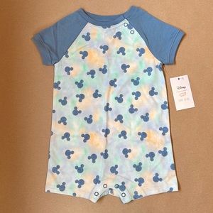 New Disney Mickey Mouse Short Sleeve Romper
- Size: 18 months